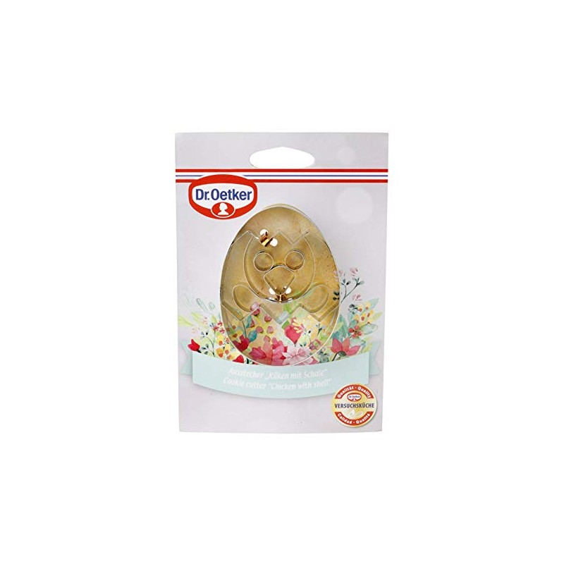 Dr. Oetker 1875 Cookie Cutter Chick in Egg Tin Plate