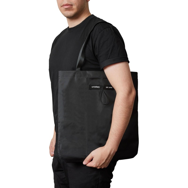 Orbitkey Foldable Tote Bag - Black