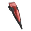 Cortadora De Pelo Gm566 Clipper Magnetico 13 Piezas Rojo