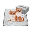 Qeils Reusable Puppy Pads, 4 Pack Washable Pee Pads for
