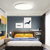 JDONG LED Ceiling Light 24 W 2000 LM Flat Round