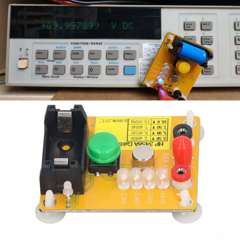 4 Channel Voltage Reference Board AD584K Micro USB Programmable Benchmark