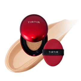 Base de cojín TIRTIR Mask Fit Red | Larga duración, ligera, cobertura para construir, acabado semimate, base de cojín coreana (#25N moca, 0.15 onzas líquidas)” del ASIN “(2)