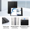 FRETONBA 30 Pocket Presentation Binder with Plastic Sleeves, Displays 60