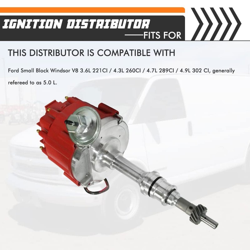 Complete Ignition Distributor Replacement For SBF Small Block Ford 260