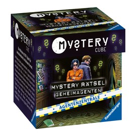 Ravensburger 20226 - Mystery Cube - The Agent Centre - For Puzzle Enthusiasts from 10 Years, White