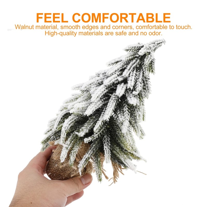 Gadpiparty Small Christmas Tree 2pcs Desktop Christmas Tree Artificial Mini