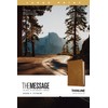 The Message Thinline, Large Print (Leather-Look, Arrow Saddle Tan)