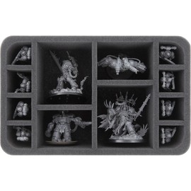 HS075A003 Foam Insert Compatible with Chaos Space Marines - 12 Compartments