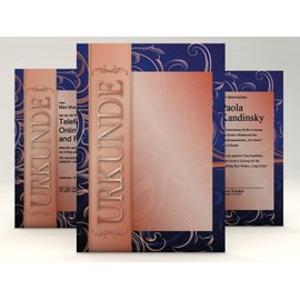 Bronze 10 Sheets of Motif Paper for Documents, Certificates Etc., 190 GSM Exactly As Seen In The Image