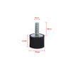 Vibration Isolator Mounts, 4x Rubber Mounts Shock Absorber Anti Vibration