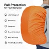 Evotopf Waterproof Backpack Rain Cover with Adjustable Anti Slip Buckle