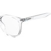 POLAROID Model Pld D381 Men's Rectangular Eyeglass Frame Made of
