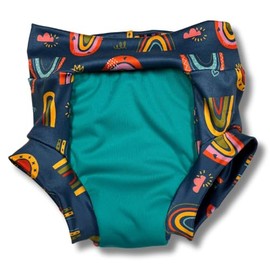 Reusable Organic Cloth Training Pants Heavy Daytime Absorbency Waterproof (2-3, After The Storm)