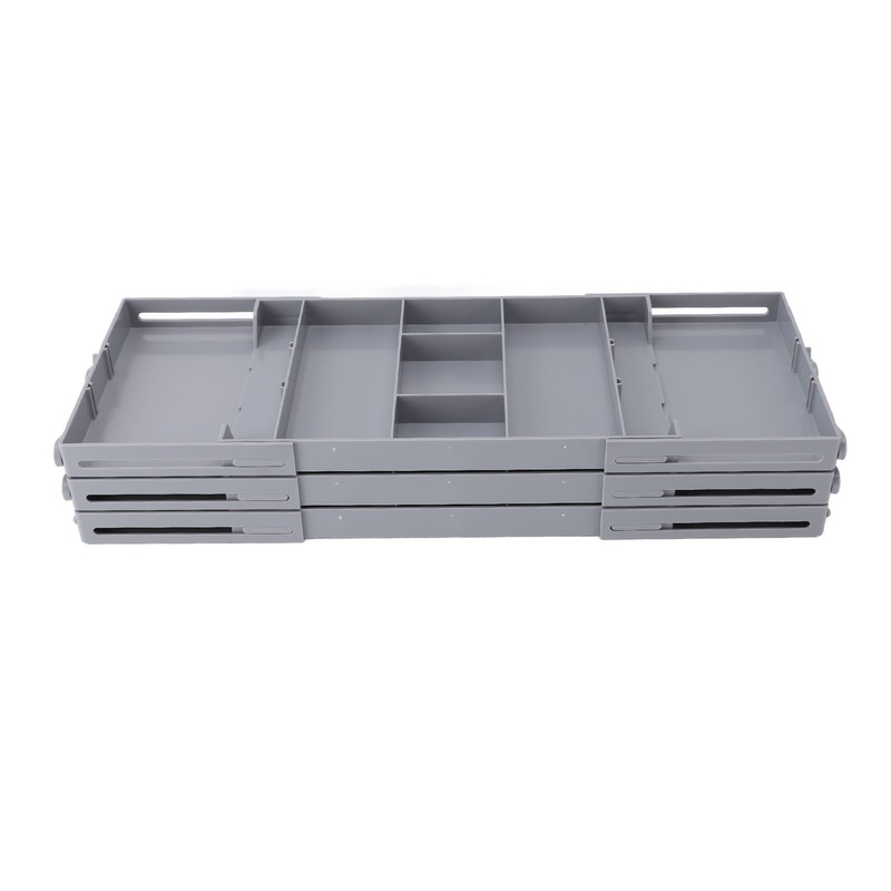 Drawer Organizer Single Row Expandable Folding Jewelry Organizer Tray Earring