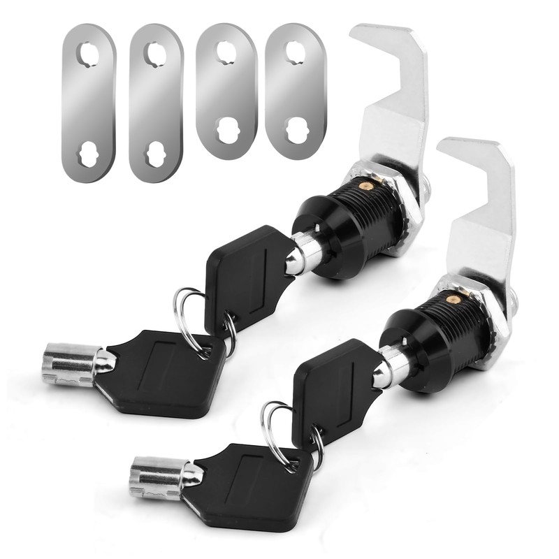 1set/2set Tool Box Lock with Keys, 5/8 Inch Theft Proof