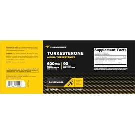 Primaforce Turkesterona 600mg Cápsulas Suplemento Ogm Gluten