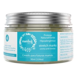 Crema Anti Estrias Natural Para Embarazo 90ml Cuidado Piel Neutra