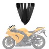WYNMOTO Double Bubble ABS Plastic Windshield Windscreen Black Compatible for
