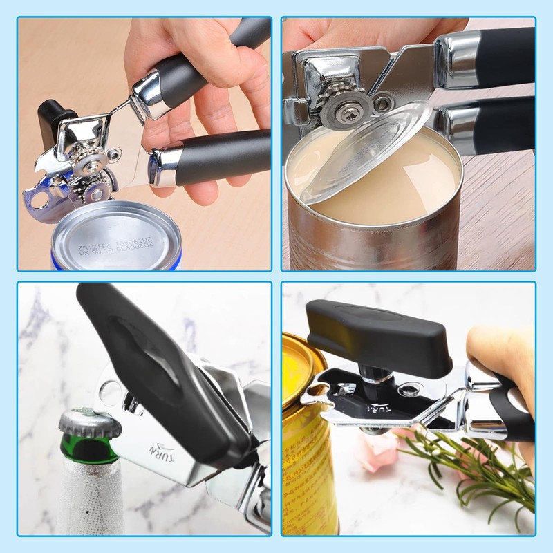 nalaina Can Opener, Can Opener, Rotatable Can Opener, Can Opener,