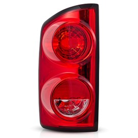 Tail Light Compatible with 2007 2008 2009 Dodge Ram 1500/2500/3500 Pickup Taillight Lamp Assembly Driver Left Replacement for CH2800165 55277303AC