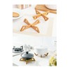 Bule Maple Trivet, Wooden, Stylish, Heat-Resistant, Camping, Compact