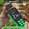 Rechargeable Moisture Meter for Wood, Walls & Hardwood – Accurate