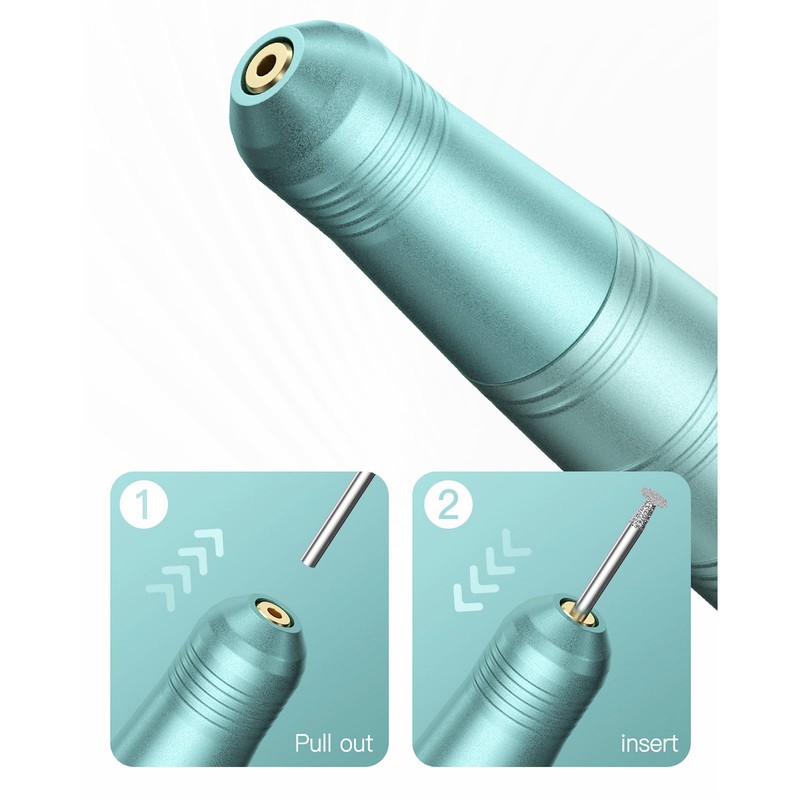 Handheld Grinder Pen USB Charging 3 Speed Control Electric Grinding