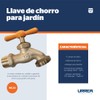 URREA 19C.13 Llave de Chorro para Jardín, Bronce