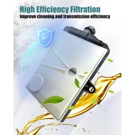 TIKSCIENCE Transmission Filter Kit Compatible with Ford Bronco 2021 Expedition 2018-2021 F-150 2017-2020 Mustang 2018-2021 Ranger Lincoln Navigator Replace FT202 2335955 2401937 HL3P7A191AB