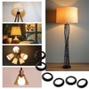 Lyeteung Pack of 6 E27 Screw Ring Lampshade, Lampshade Ring