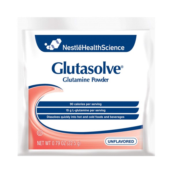 Glutasolve Unflavored Powdered Food 22.5gm packet [Case of 56]