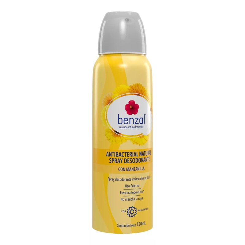 Benzal Kit Benzal Manzanilla Desodorante + Toallitas Humedas