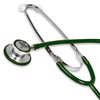 Trad Dual Head Stethoscope, dark green, lightweight aluminiun nurse stethoscope