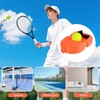 ALLOMN Solo Tennis Trainer Rebound with 3 String Balls, Solo