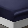 Silky Satin Fitted Sheet Only Classic Luxury Silky Soft Bed