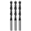 sourcing map 3pcs Brad Point Drill Bits 8.5mm(21/64") Dia Straight