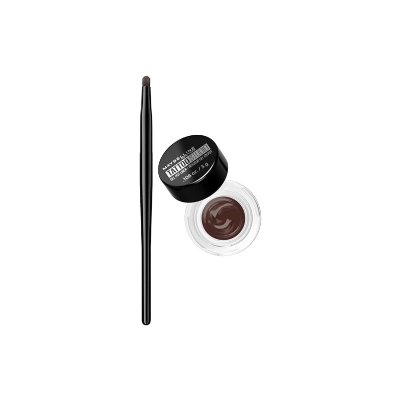 Maybelline Delineador Eye Studio Drama, color Café