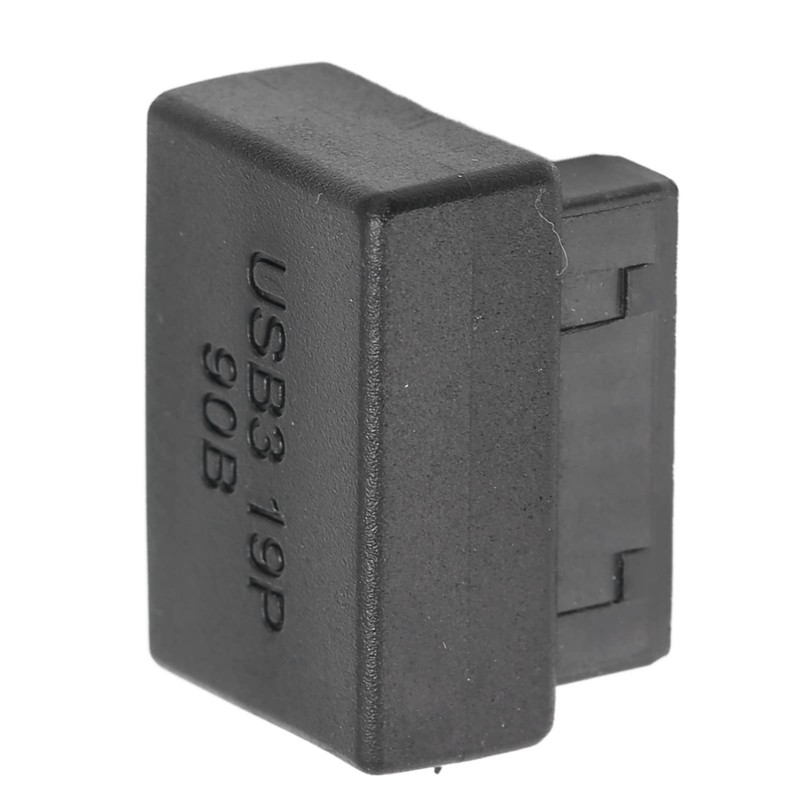 Yunseity USB Front Plate Adapter Vertical 90 Degree Angle USB