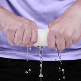 DARWEN STAR Luxury Flannel Face Cloth Set 30 x 30 cm, 100% Ring Spun Cotton Premium Washcloth, Soft Feel Fingertip Towel (Silver, 6)