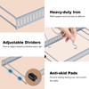 Housolution Pot and Pan Organizer Rack for Cabinet, Upgraded Expandable