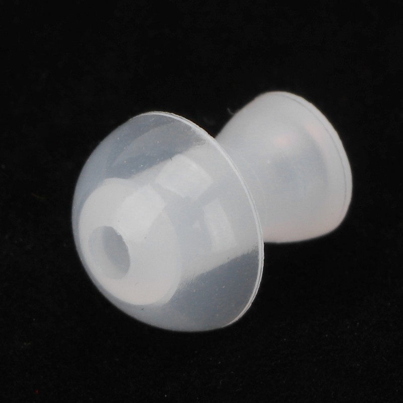 30pcs Hearing Amplifiers Eartips Soft Silicone White Accessories Replacement Earbud