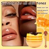 Bee Lip Balm Honey Pot,Moisturizing Honey Pot Overnight Lip Balm