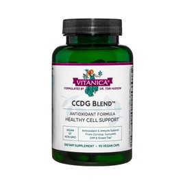 Vitanica CCDG Blend - Immune Support Supplement - DIM Supplement with Turkey Tail Mushroom, Turmeric & Green Tea - Vegan Supplement for Immune Support - Consumer Line - 90 Capsules