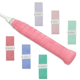 Senston Tennis Badminton Grip Tape Anti-Slip Super Absorbent Grip Pattern Design (6 Pack)