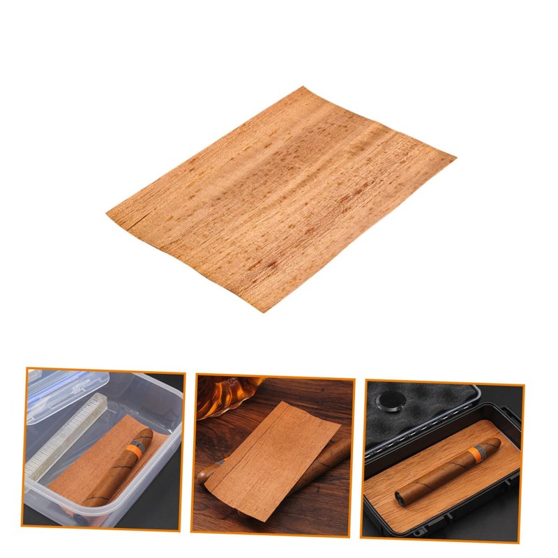 ORFOFE 2sheets Sheets for Cigar Boxes Natural Large Thickness Humidor