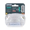 Dr. Talbot's Soft-Flex Orthodontic Pacifiers 0-6 Months, Aqua/White, 2 Pack