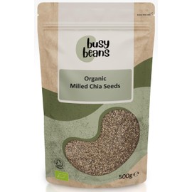 Organic Milled Chia Seeds (500g) | Superfood Powder | High Fibre Protein