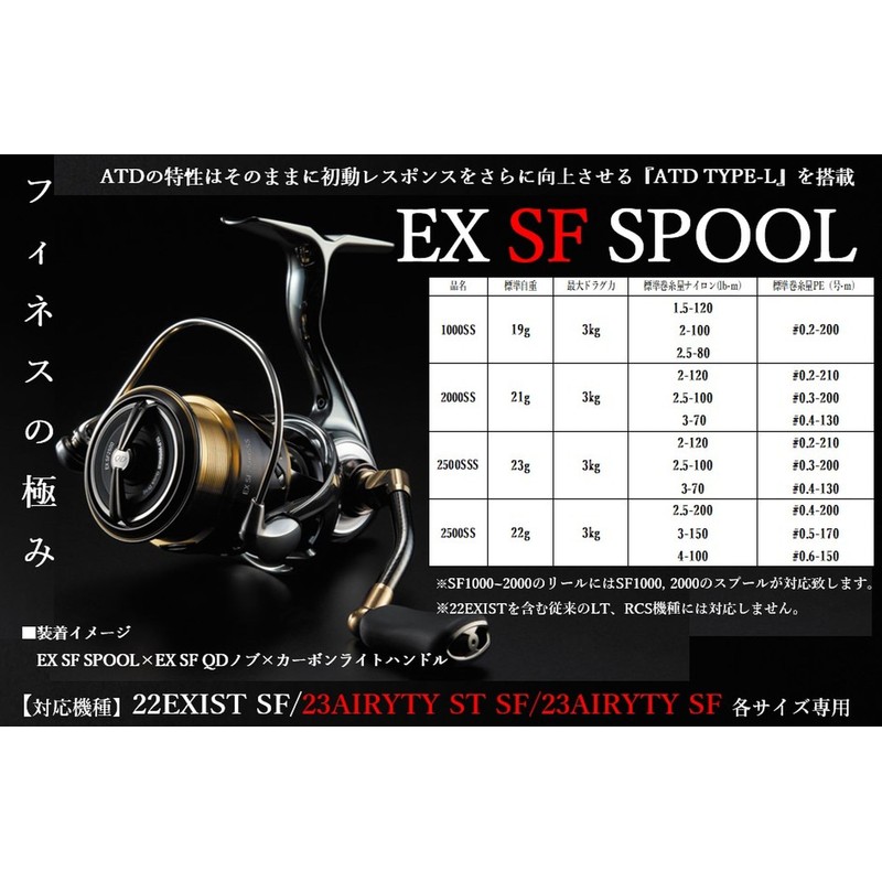 SLPWORKS Daiwa Slp Works EX SF Spool 2000SS