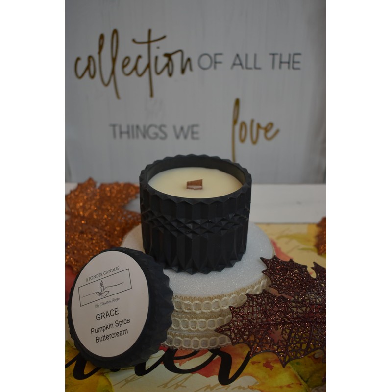 2 Ponder Candles Pumpkin Spice Candle Fall Autumn Holiday Scent